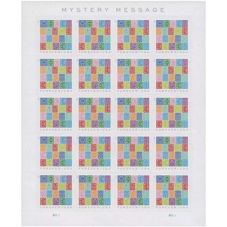 Mystery Message – 100 stamps