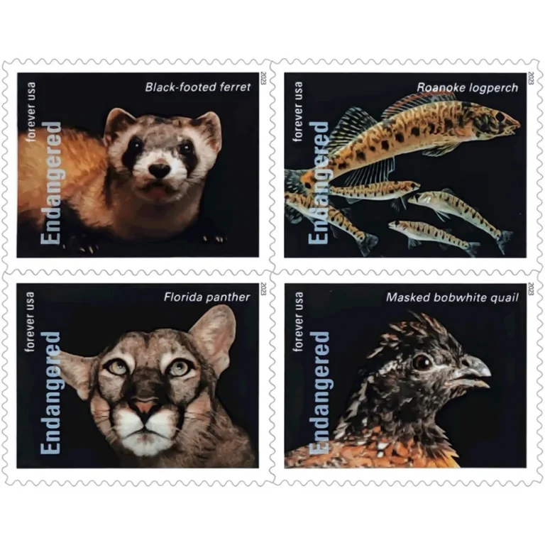 Endangered Species – 100 stamps
