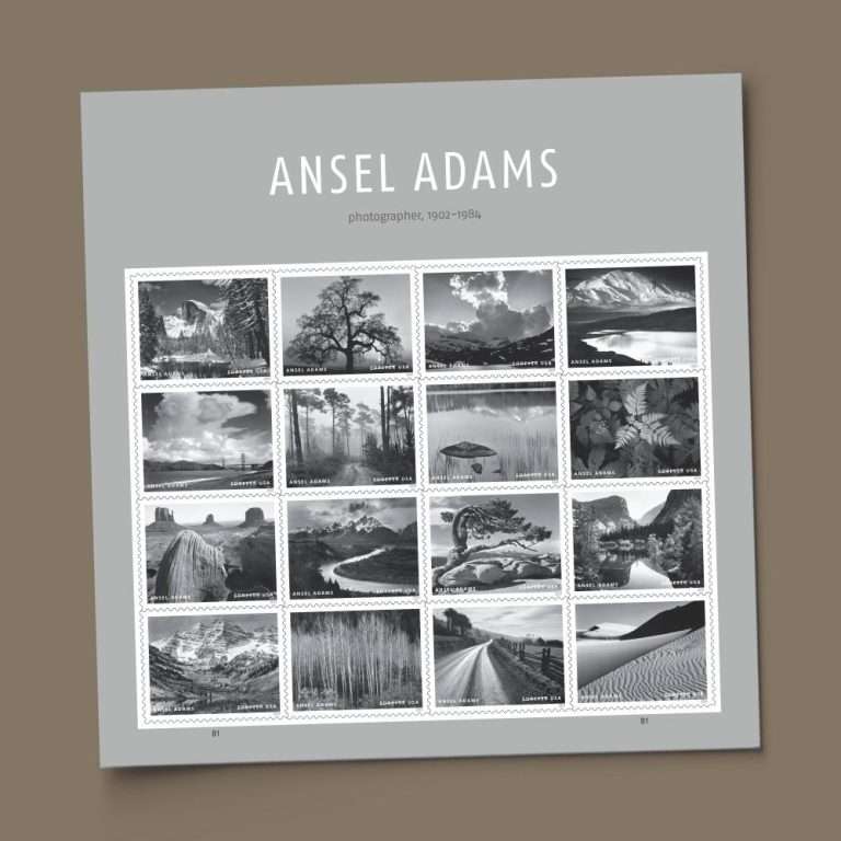 2024 Ansel Adams Stamps – 80 stamps