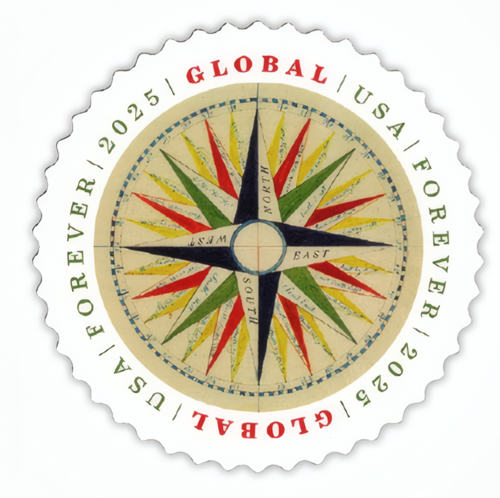 Global: 1794 Compass Rose Stamps