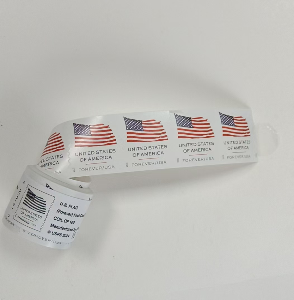 2025 U.S. Flag Forever Stamp Roll