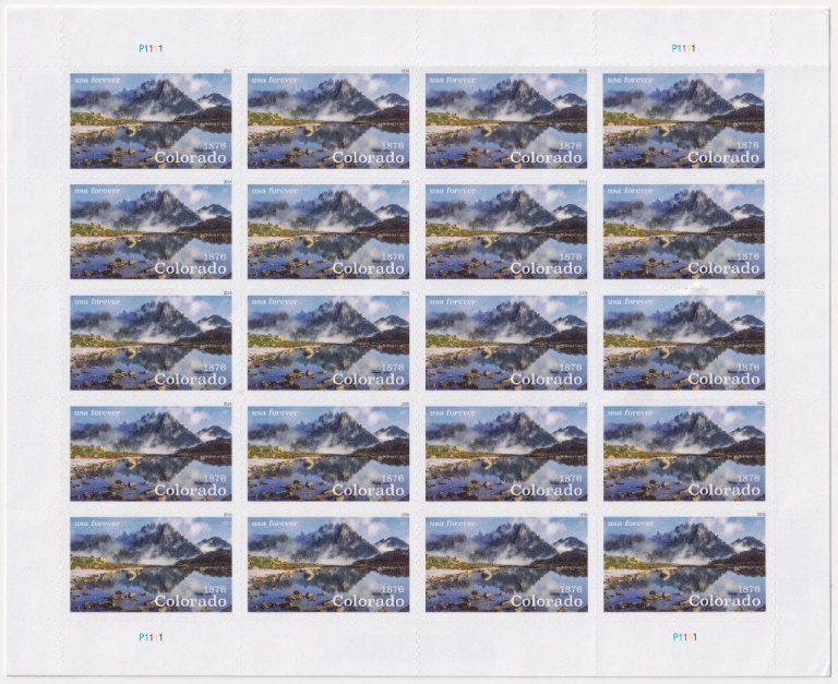 2026 Colorado Statehood Forever Stamps
