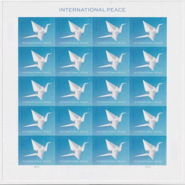 2026 International Peace Forever Stamps – 100 Stamps