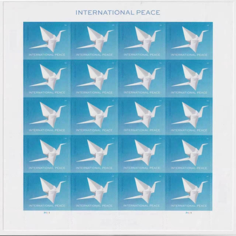 2026 International Peace Forever Stamps – 100 Stamps